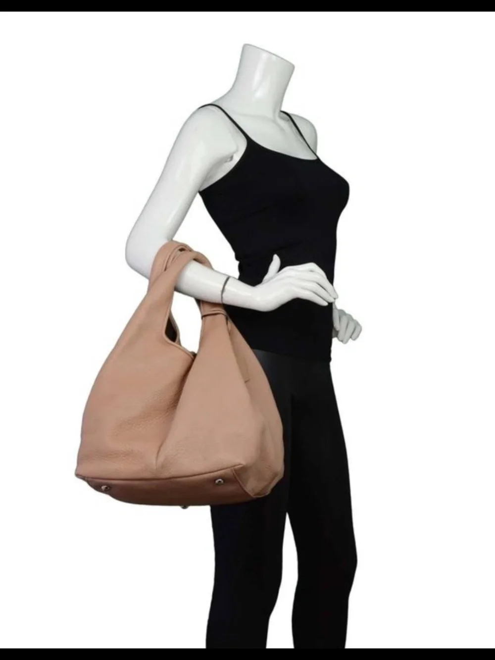 Vintage loewe Calle lock bag rose leather